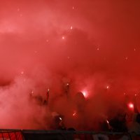 Huliganske scene na derbiju Partizana i Zvezde (1)