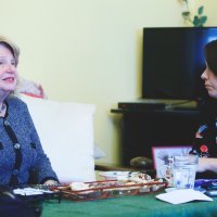 Nika Pinter i novinarka tportala Vlatka Polšak Palatinuš