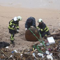 Na plažu Banje more izbacilo minu iz Drugog svjetskog rata