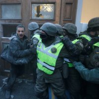 Sakašvilijevi pobornici pokušavaju zauzeti dvoranu u Kijevu