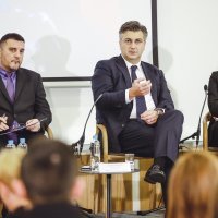 Goran Ogurlić, Andrej Plenković, Katarina Perišin