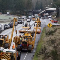 Nesvakidašnja željeznička nesreća u SAD-u.