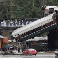 Nesvakidašnja željeznička nesreća u SAD-u.