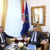 Miro Cerar i Andrej Plenković