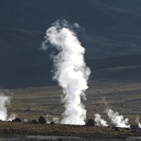 Gejziri El Tatio na 4500 metara nadmorske visine