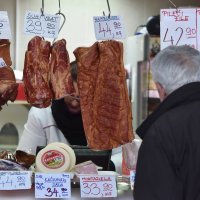 Ponuda suhog mesa na šibenskoj tržnici
