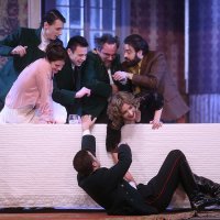 U predstavi 'Tri sestre' 2014.