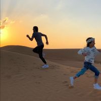 Ljupka Gojić s obitelji u Dubaiju