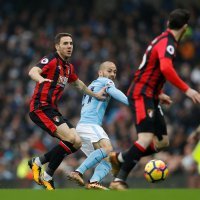 Manchester City (David Silva) - Bournemouth (Dan Gosling)