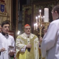 Kardinal Bozanić u katedrali predvodio misu polnoćku