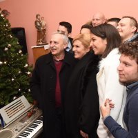 Predsjednica na misi s beskućnicima u Centru za beskućnike na Gazi