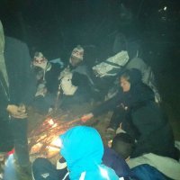 Prosvjed izbjeglica kod Šida