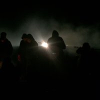 Prosvjed izbjeglica kod Šida