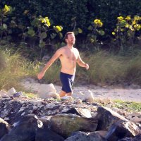 Chris Martin s obitelji i bivšom suprugom na odmoru