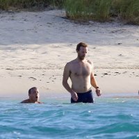 Chris Martin s obitelji i bivšom suprugom na odmoru