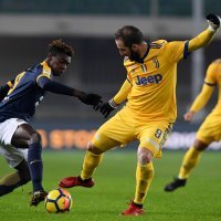 Hellas Verona (Moise Kean) - Juventus (Gonzalo Higuain)