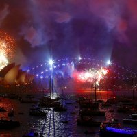 Spektakularan vatromet iznad Sydneyske opere