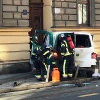 Nesreća na Staru godinu u Draškovićevoj ulici