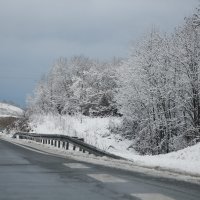 Snijeg je zabijelio i Istru