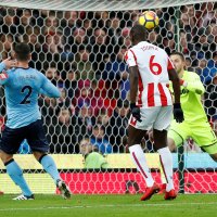 Stoke City - Newcastle United (Ciaran Clark)