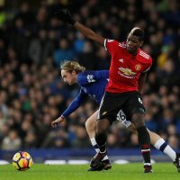 Everton (Tom Davies) - Manchester United (Paul Pogba)
