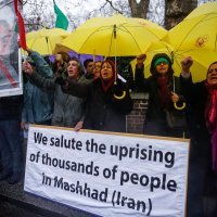 Prosvjed podrške iranskim prosvjednicima u Londonu