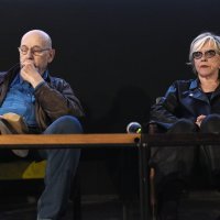 Na promociji knjige 'Dora i minotaur' Slavenke Drakulić 2015.