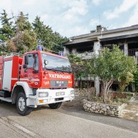 Požar u Puntu na otoku Krku