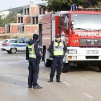 Požar u Puntu na otoku Krku