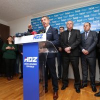 Konferencija za medije HDZ-ova župana Darka Milinovića
