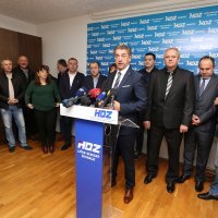 Konferencija za medije HDZ-ova župana Darka Milinovića