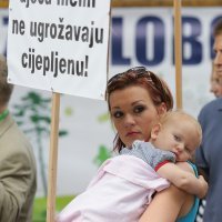 Prosvjed Građanske inicijative 'Za slobodu izbora' 2015. u Zagrebu