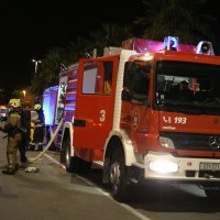 Požar u napuštenoj zgradi Dalmacijavina