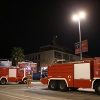 Požar u napuštenoj zgradi Dalmacijavina