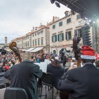 Novogodišnji koncert Dubrovačkog simfonijskog orkestra na Stradunu