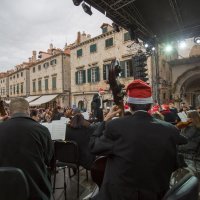Novogodišnji koncert Dubrovačkog simfonijskog orkestra na Stradunu