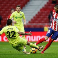 Atletico Madrid (Yannick Carrasco) - Getafe (Damian Suarez)