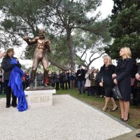 Otkriven spomenik najboljem hrvatskom sportašu 20. stoljeća Mati Parlovu