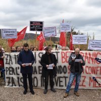 Zajednički prosvjed Radničke fronte i slovenske Levice