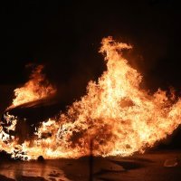 Zapaljen BMW u Zadru