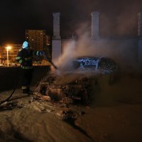 Zapaljen BMW u Zadru