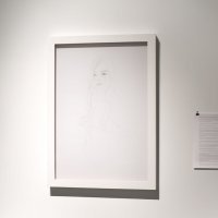 Ines Matijević Cakić, 'Portret s kosom', 2017.