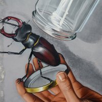 'Off you go', mural u Sisku