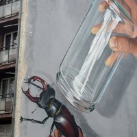 'Off you go', mural u Sisku
