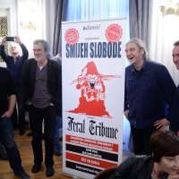 Boris Dežulović, Viktor Ivančić, Predrag Lucić i Boris Pavelić