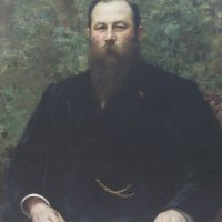 Portret Samsona Foxa, Vlaho Bukovac
