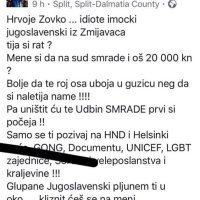 Prijetnje Hrvoju Zovku