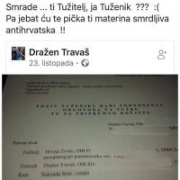 Prijetnje Hrvoju Zovku