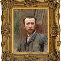 Vlaho Bukovac, Autoportret