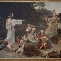 Isus prijatelj malenih, Vlaho Bukovac